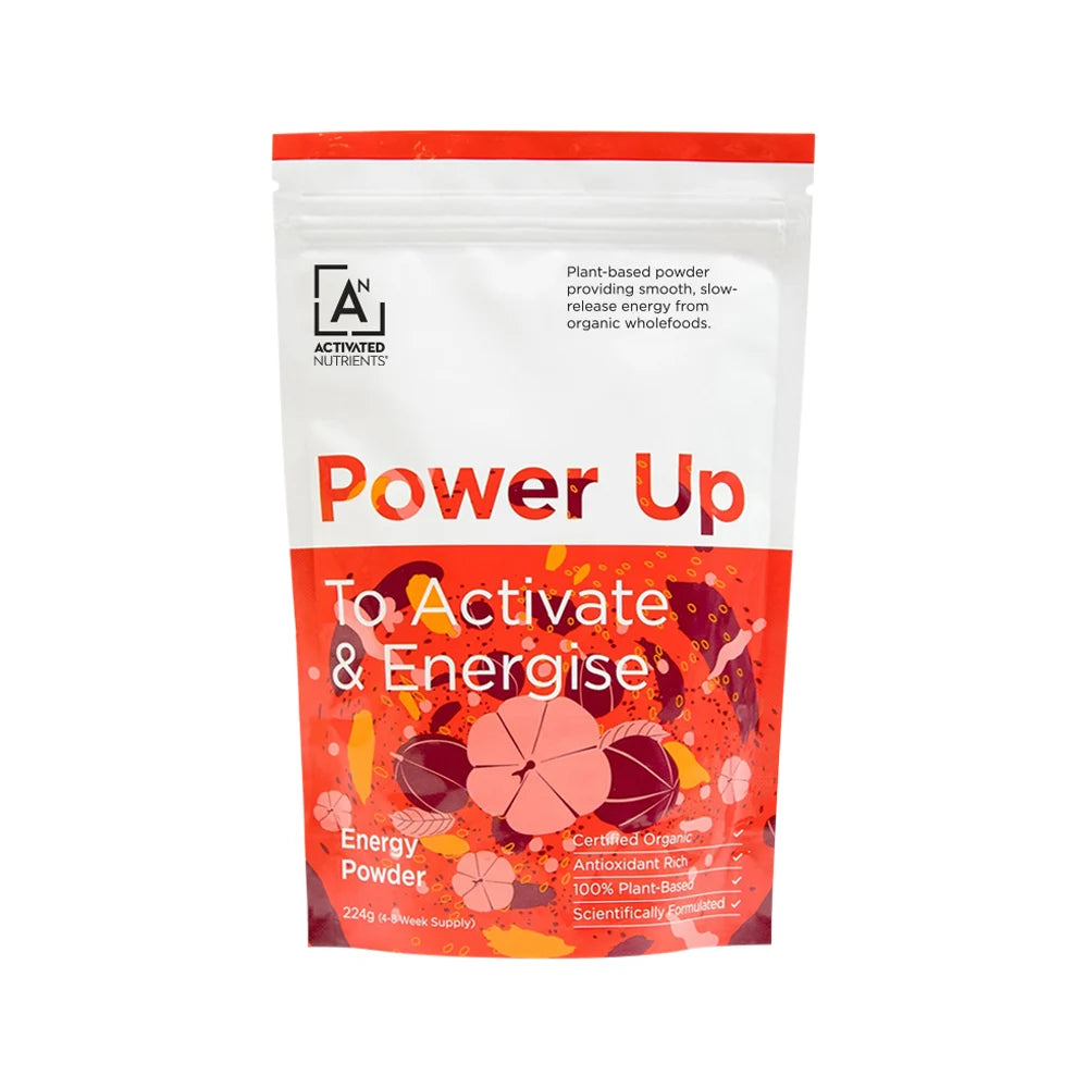 Activated Nutrients Organic Power Up Energy Powder (To Activate & Energise)