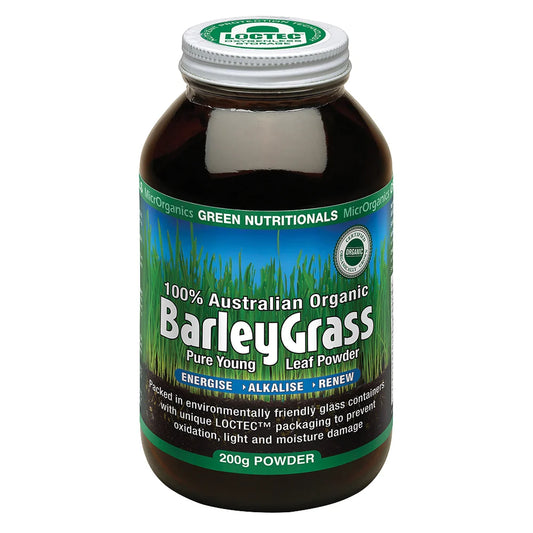 Green Nutritionals Organic Australian Barleygrass Powder