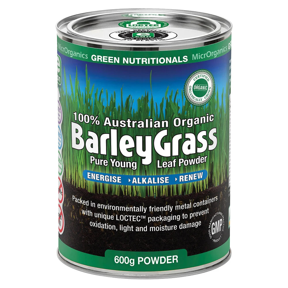 Green Nutritionals Organic Australian Barleygrass Powder