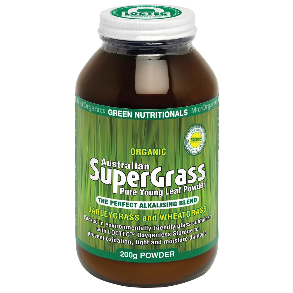 Green Nutritionals Organic Australian Supergrass Powder