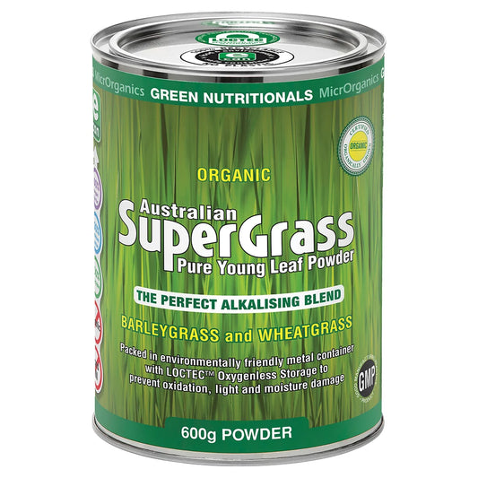 Green Nutritionals Organic Australian Supergrass Powder