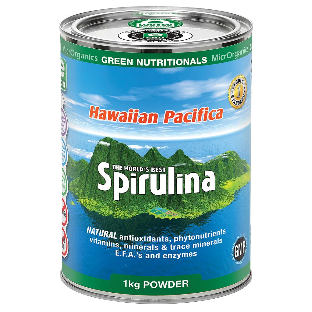 Green Nutritionals Spirulina Hawaiian Pacifica Powder