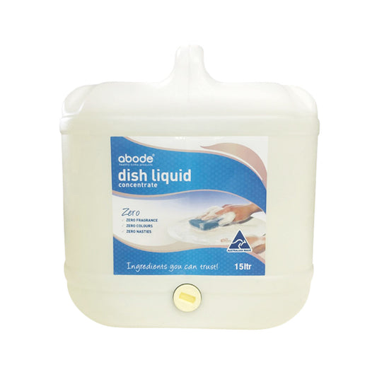 Abode Dish Liquid Concentrate Zero 15L