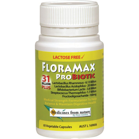 Medicines From Nature FloraMax Probiotic 31 Billion 60vc