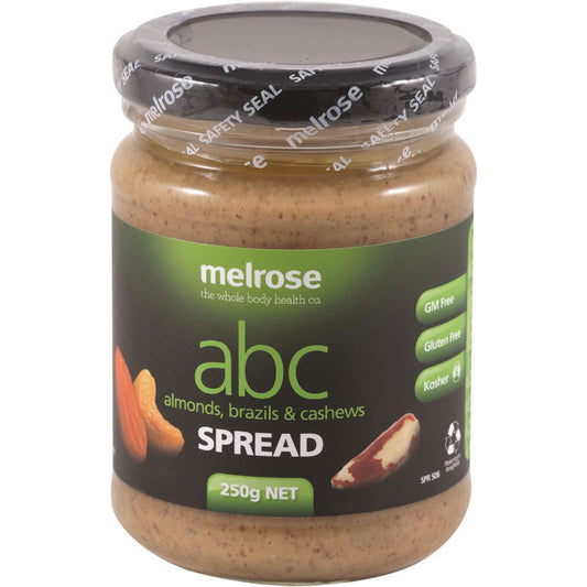 Melrose ABC Spread (Almond, Brazils & Cashews) 250g