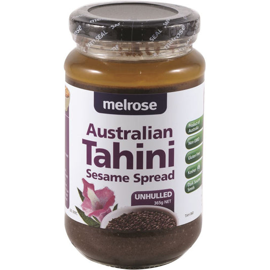 Melrose Australian Tahini Sesame Spread Unhulled 365g