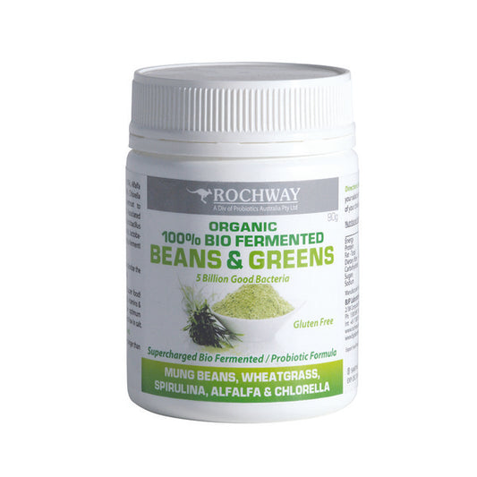 Rochway Probiotic Powder Supercharged Beans And Greens 10 Billion CFU/3g 90g