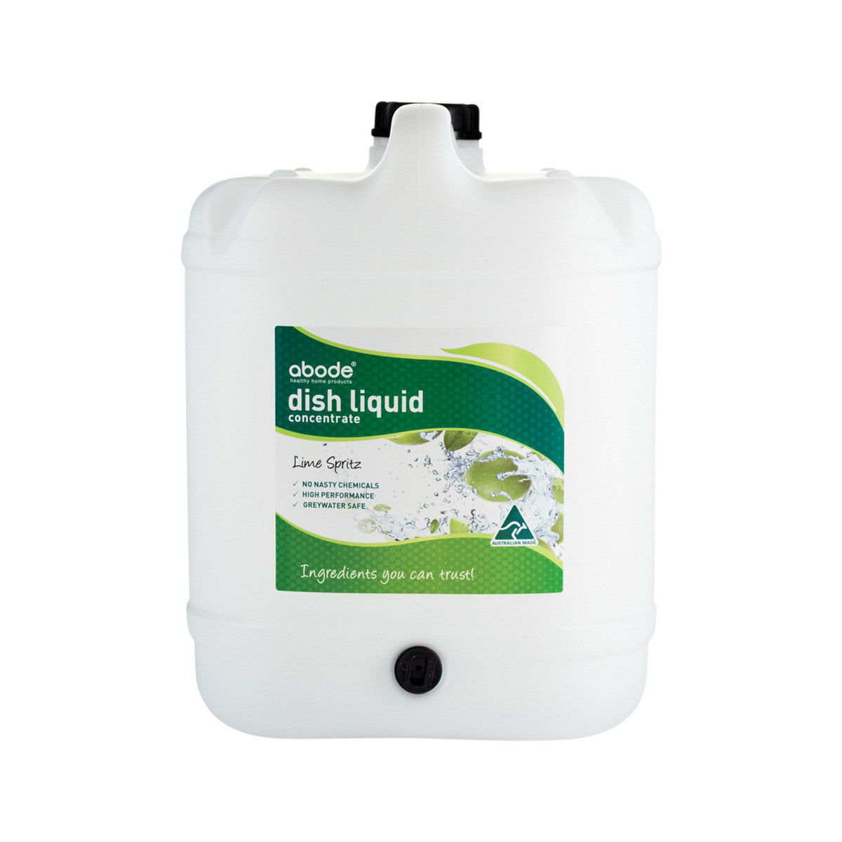 Abode Dish Liquid Concentrate Lime Spritz 15L