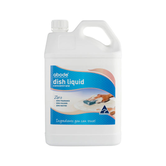 Abode Dish Liquid Concentrate Zero 4L