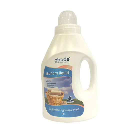 Abode Laundry Liquid (Front & Top Loader) Zero 1L