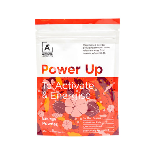 Activated Nutrients Organic Power Up Energy Powder (To Activate & Energise)