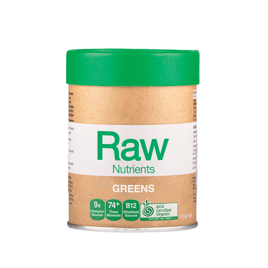 Amazonia Raw Nutrients Organic Greens 120g