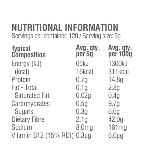 Amazonia Raw Nutrients Organic Greens 600g