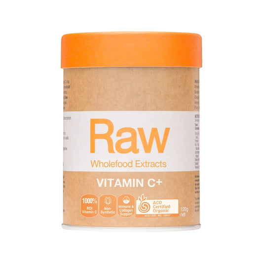 Amazonia Raw Wholefood Extracts Organic Vitamin C+ (Passionfruit Flavour)