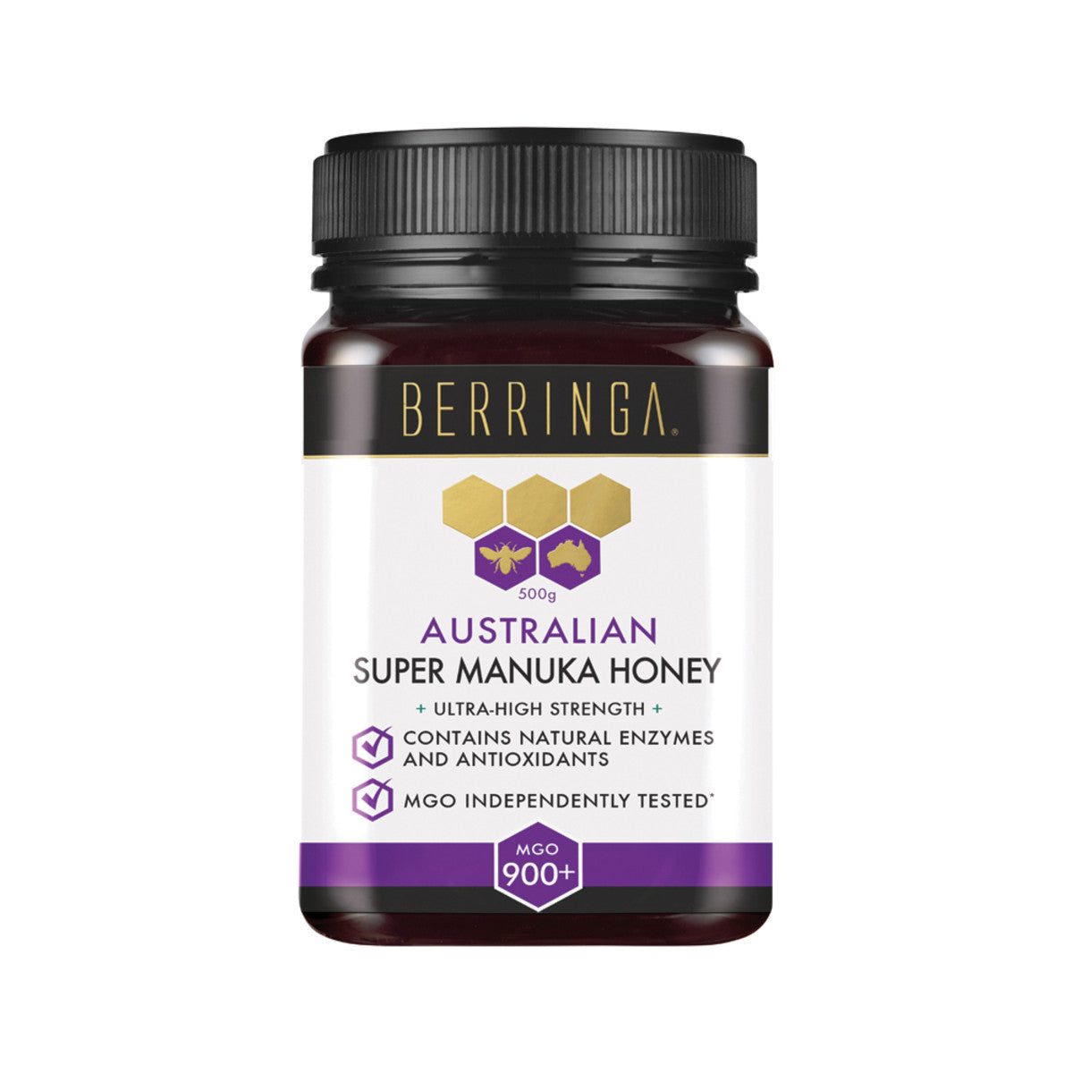 Berringa Australian Super Manuka Honey Ultra-High Strength (MGO 900+) 500g