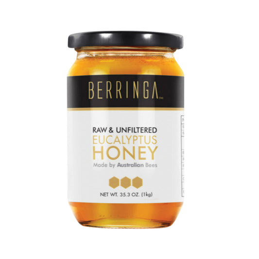 Berringa Organic Raw & Natural Eucalyptus Honey 1kg