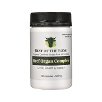 Best of the Bone Organic Beef Organ Complex Liver, Heart & Kidney 160c