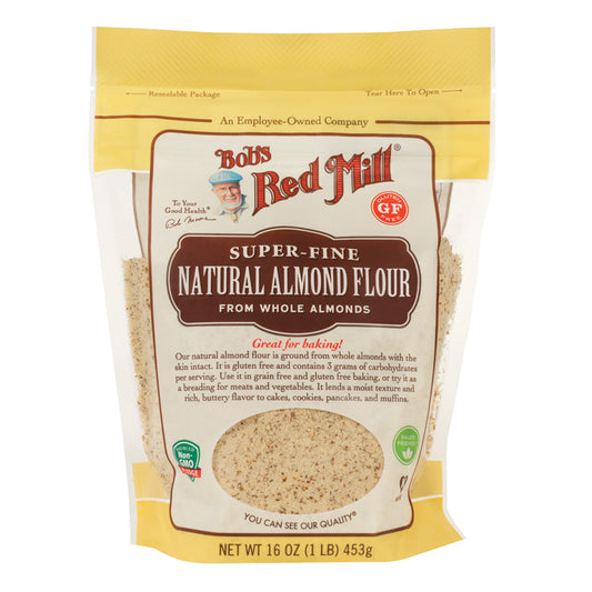 Bob's Red Mill Super-Fine Almond Flour Natural (from Whole Almonds) (Gluten Free) 453g