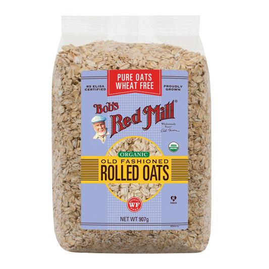 Bob's Red Mill Organic Old Fashioned Rolled Oats 907g