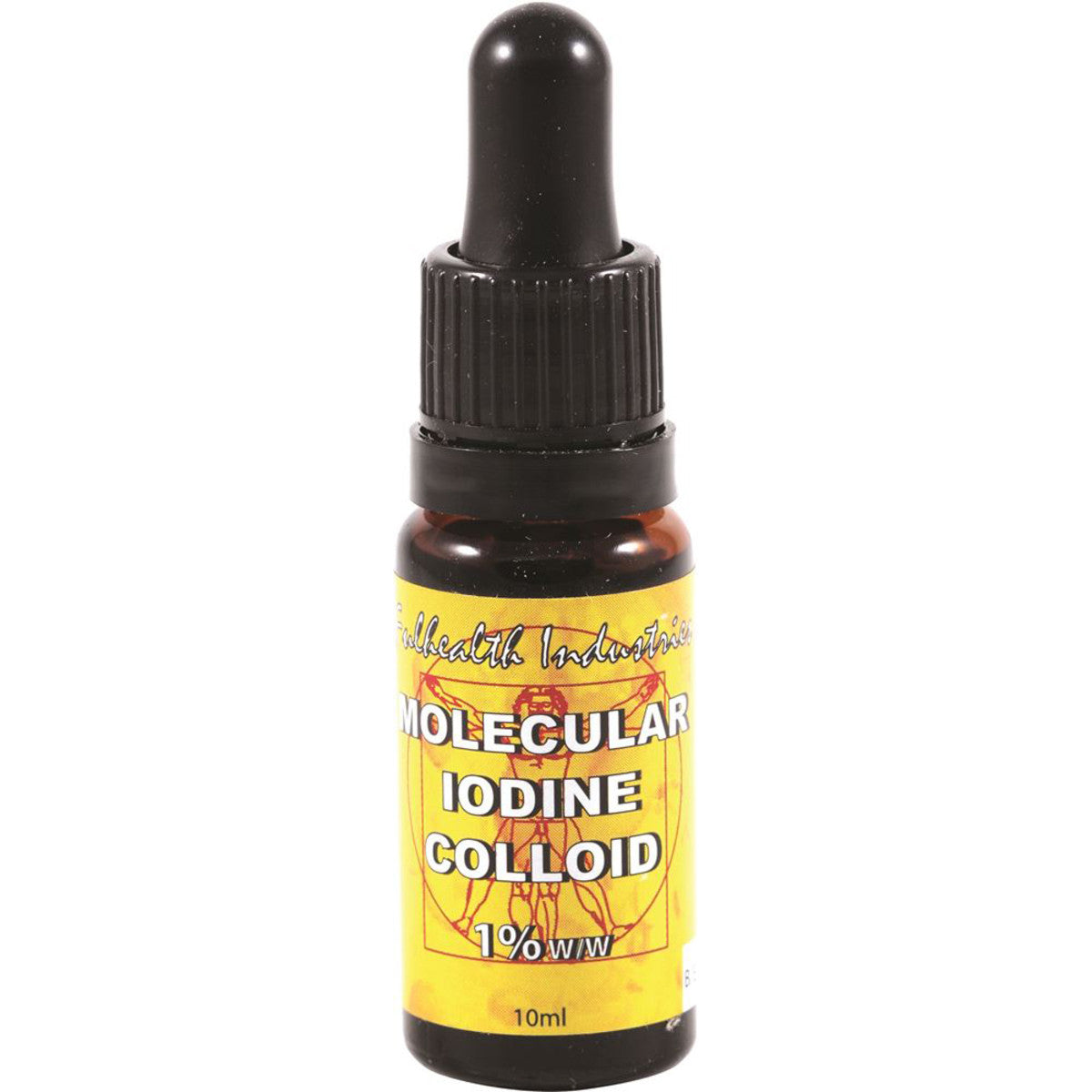 Fulhealth Industries Molecular Iodine Colloid 1% w/w 10ml