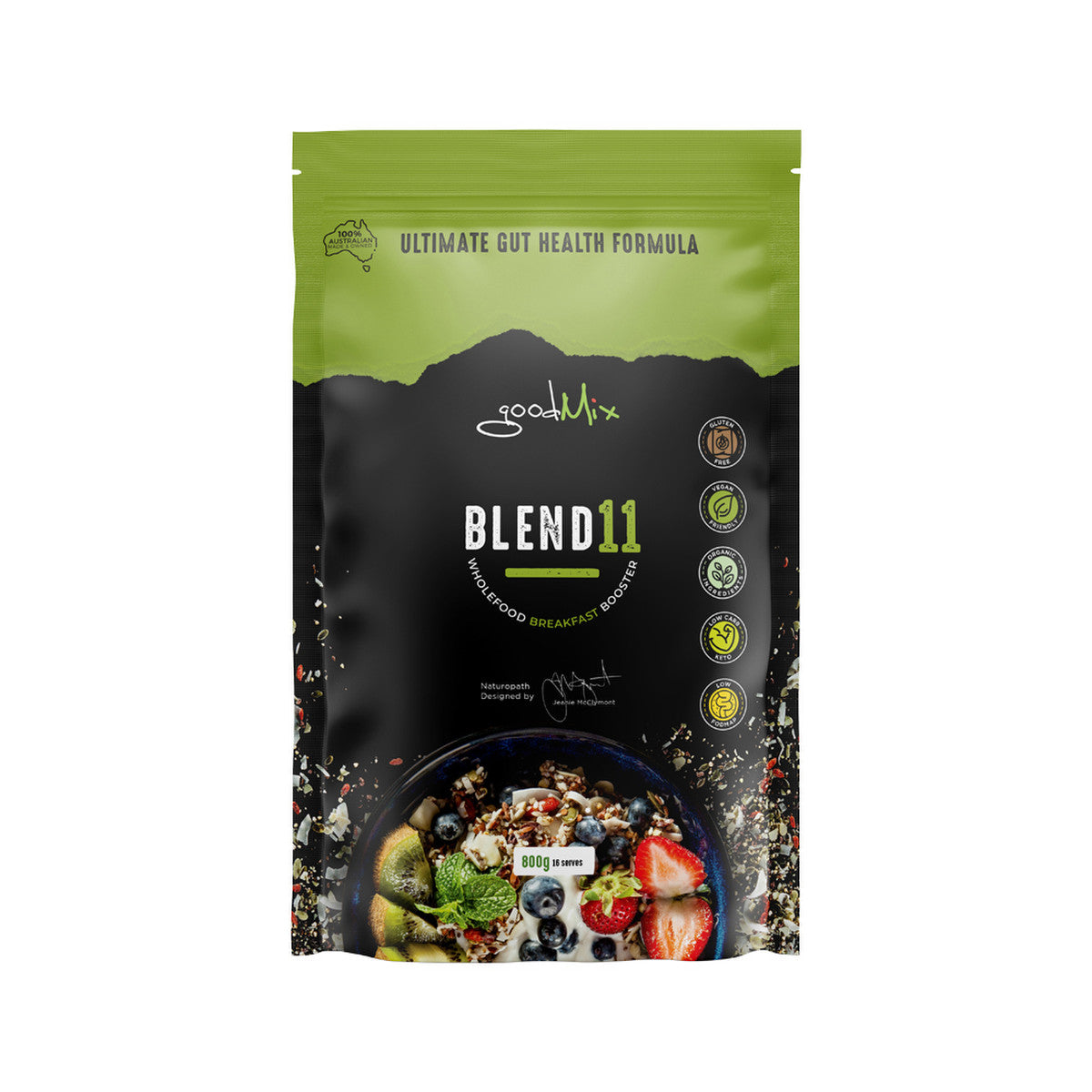 GoodMix Superfoods Blend 11 (Wholefood Breakfast Booster) 800g