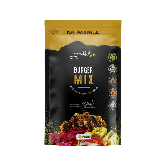 GoodMix Superfoods Burger Mix (Easy Vegan Veggie Pattie Premix) 400g