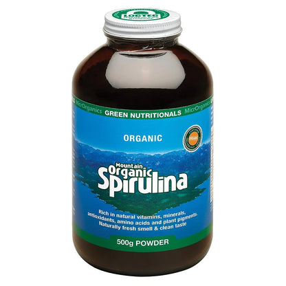 Green Nutritionals Organic Spirulina Mountain Powder