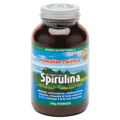 Green Nutritionals Spirulina Hawaiian Pacifica Powder