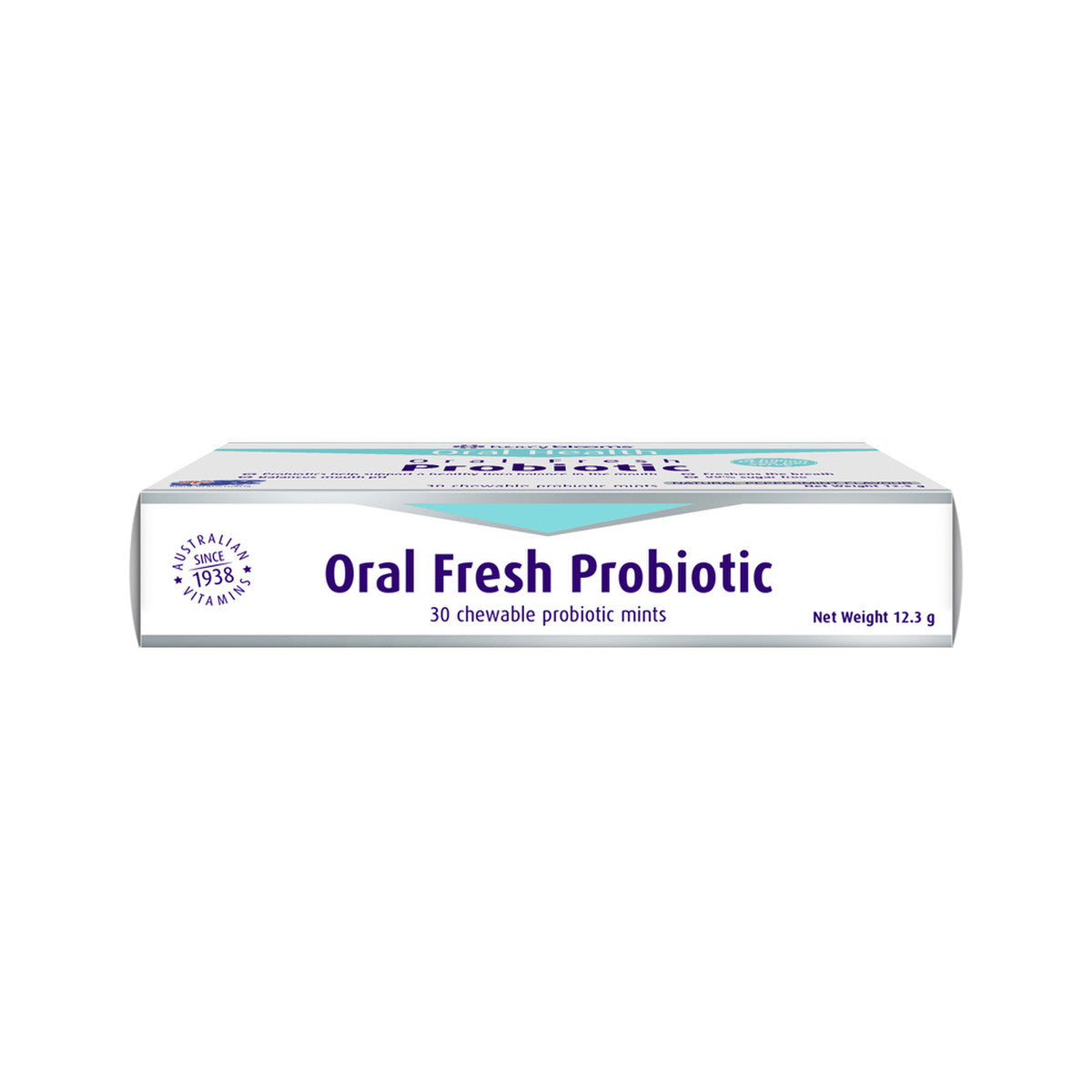 Henry Blooms Oral Health Oral Fresh Probiotic Chewable Peppermint x 30 Pack