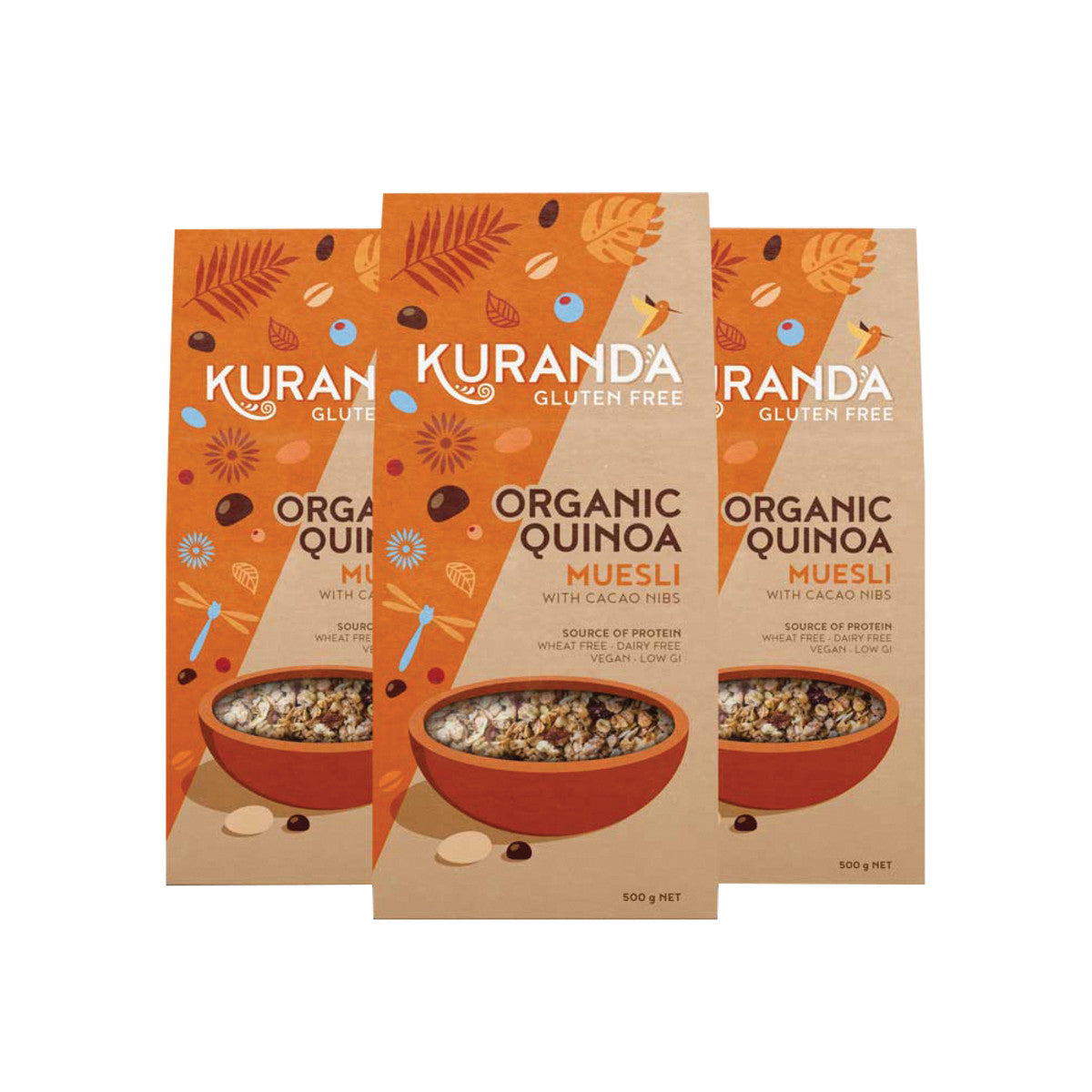 Kuranda Wholefoods Gluten Free Muesli Organic Quinoa 3kg