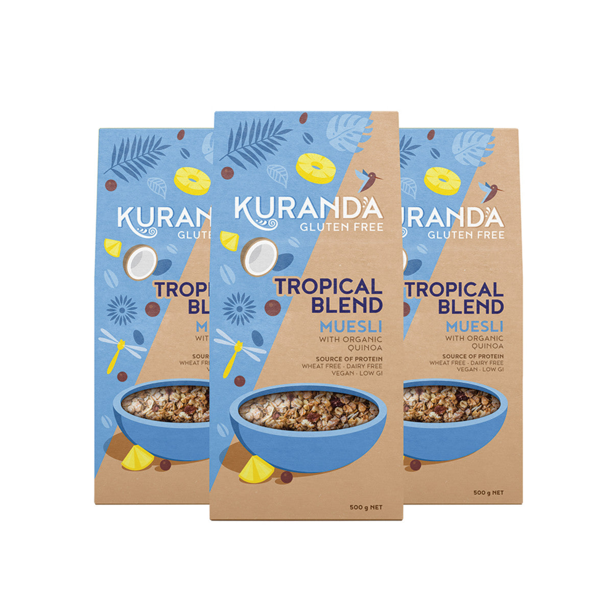 Kuranda Wholefoods Gluten Free Muesli Tropical Blend 3kg